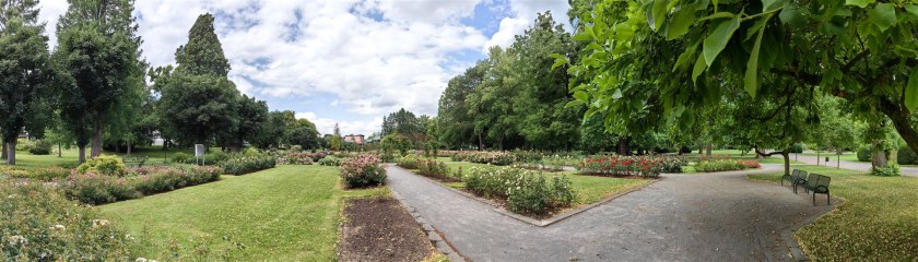 Panoramafoto des Kurparks
