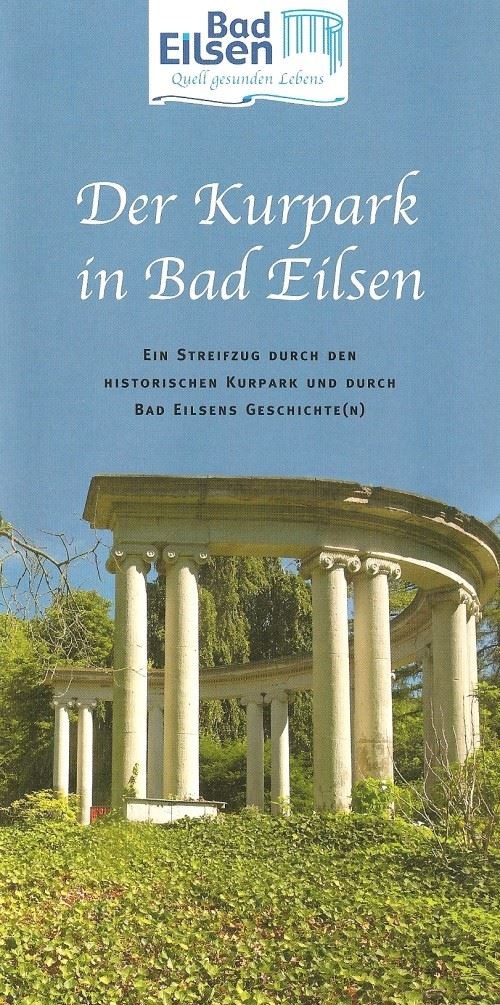 Grosser Flyer Bad Eilsen Kurpark Seite 1