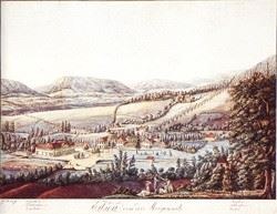 Kupferstich Bad Eilsen um 1900