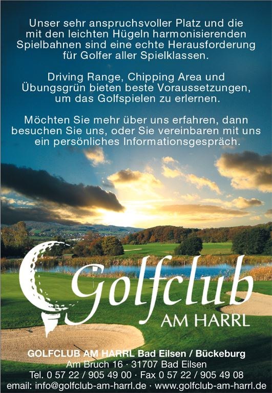 Poster des Golfclub Am Harrl
