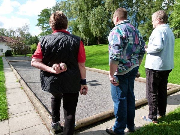 Boulen im Englischen Garten 