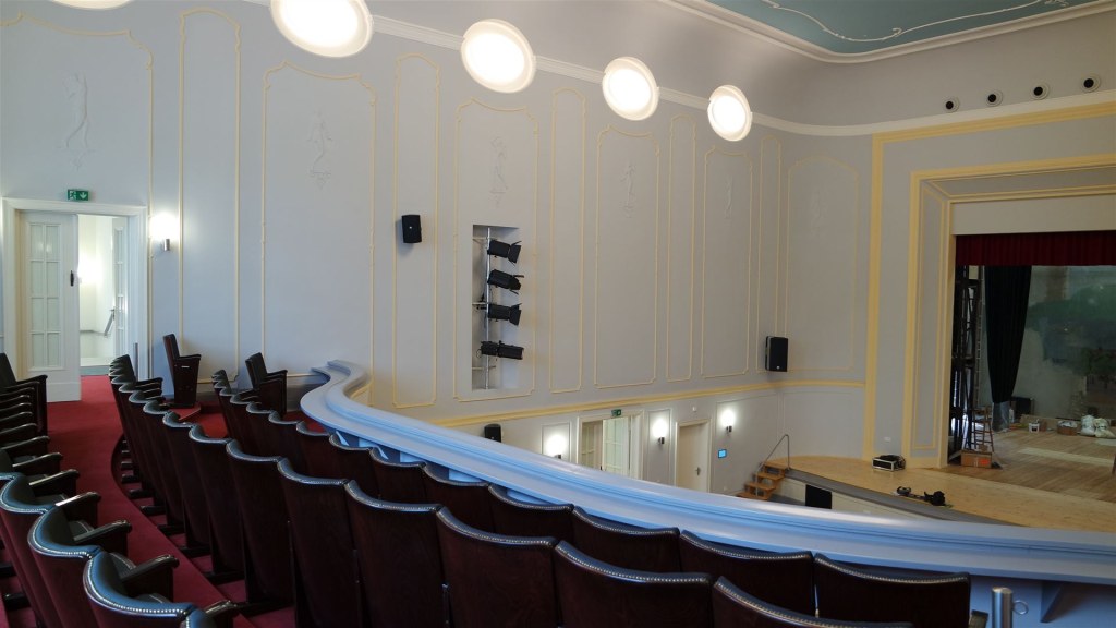 Auf der Empore des Julianen Saals