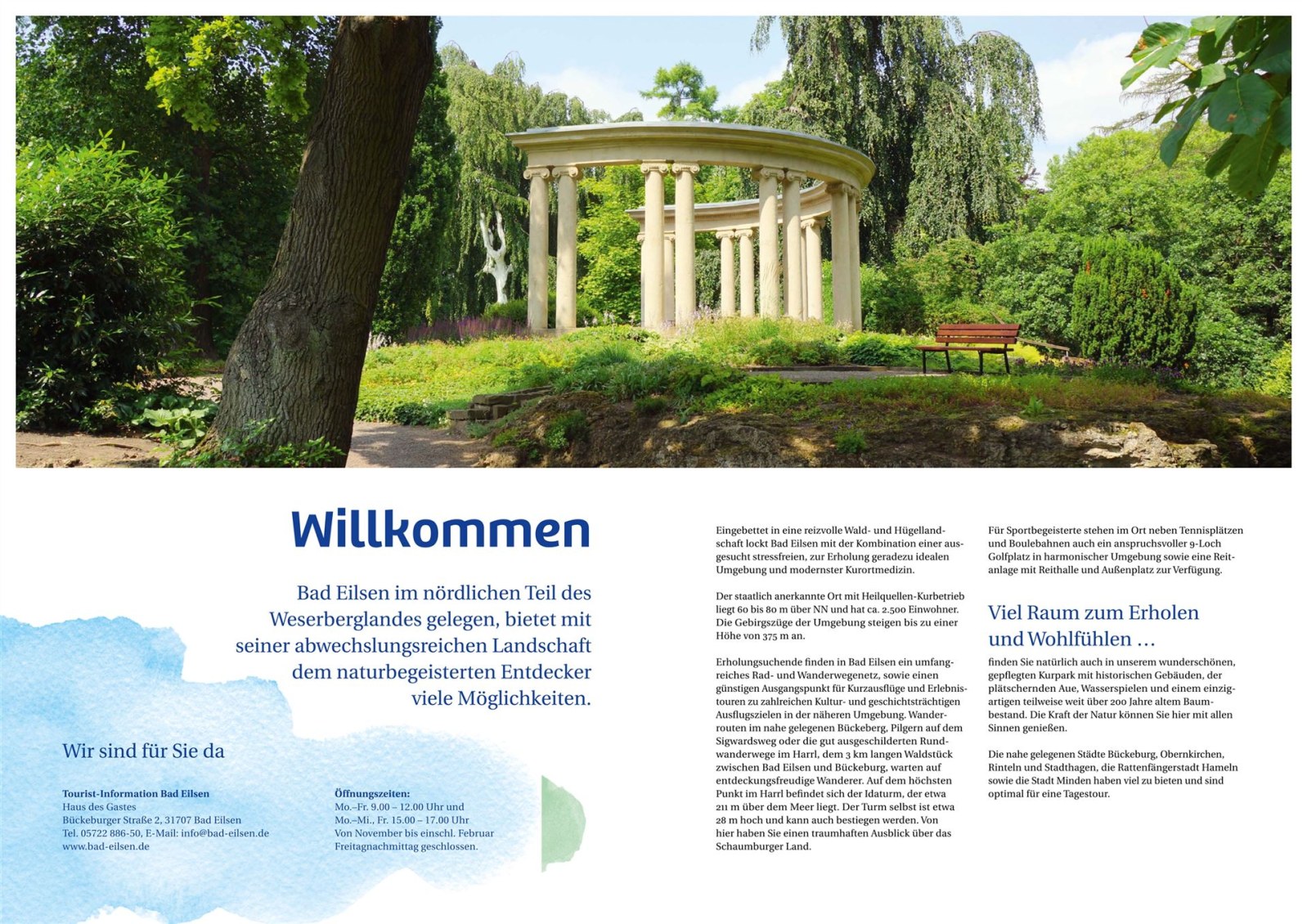 Bad Eilsen Broschüre Seite 2