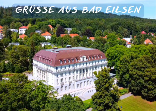 Postkarte Bad Eilsen Kurpark 1