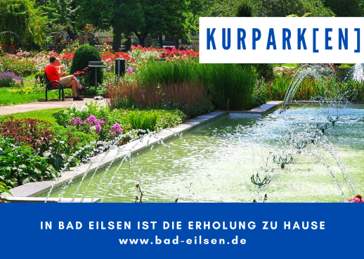 Postkarte Bad Eilsen Kurpark 6